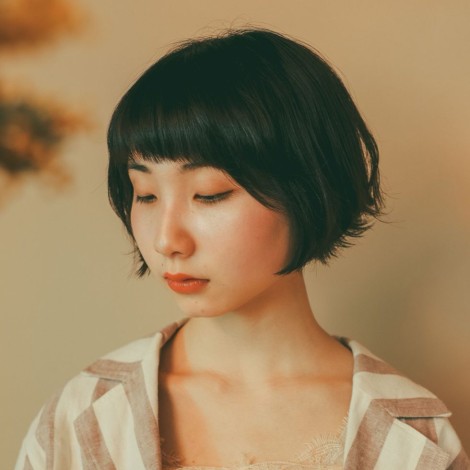 オン眉でも可愛い前髪カット